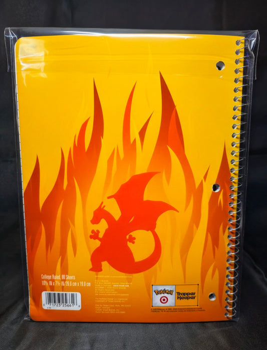 POKEMON X TARGET - CHARIZARD NOTEBOOK