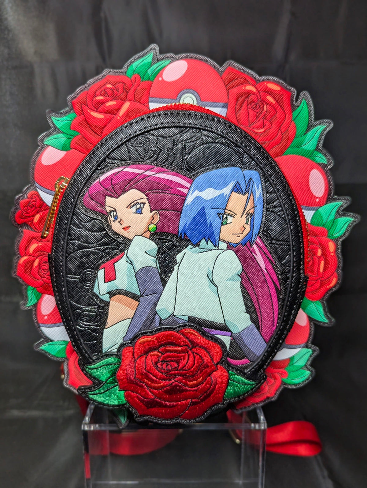 POKEMON X LOUNGEFLY - TEAM ROCKET MINI BACKPACK