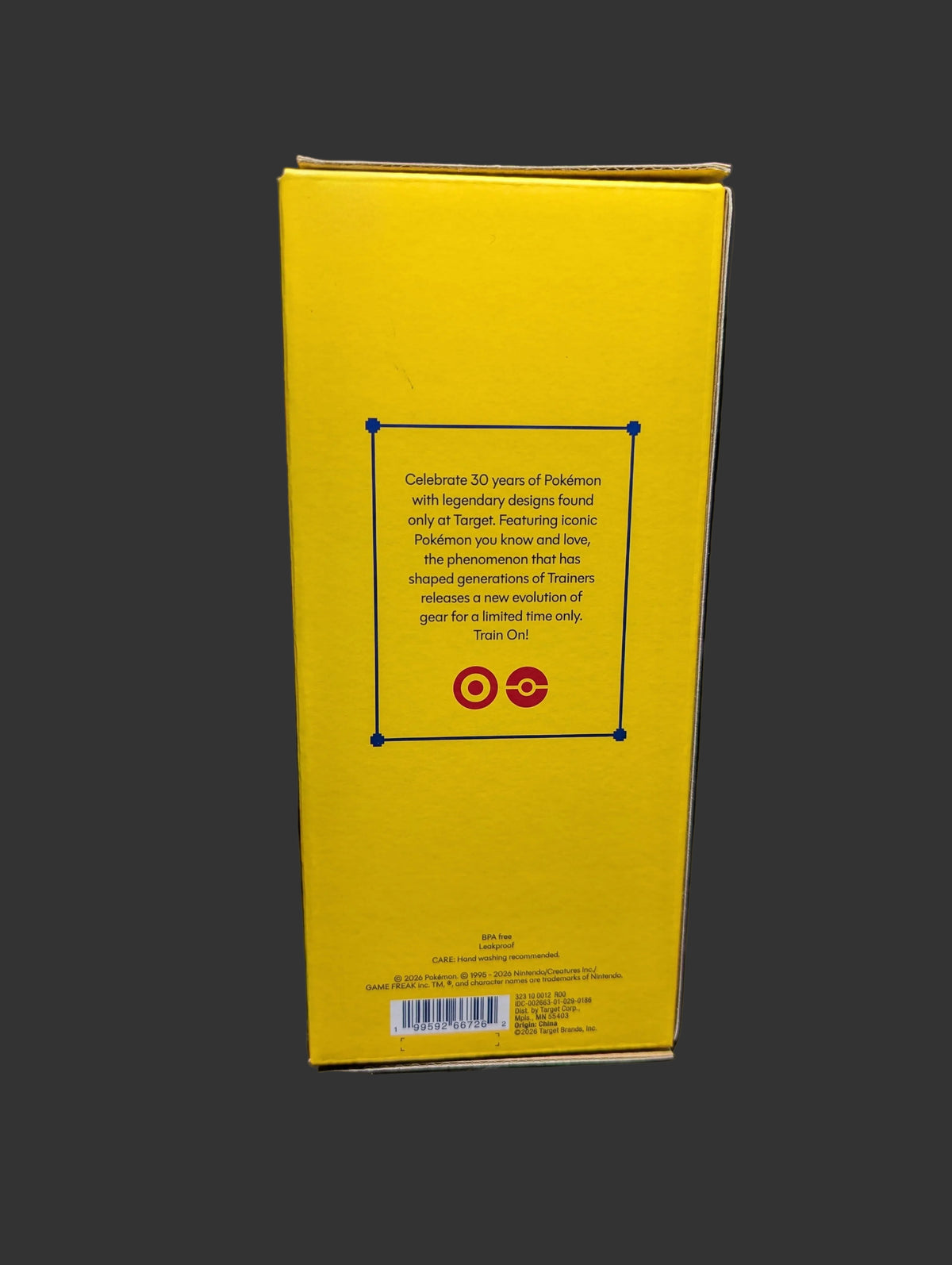 POKEMON X TARGET - MYSTERY WATER TYPE POKEMON BOTTLE
