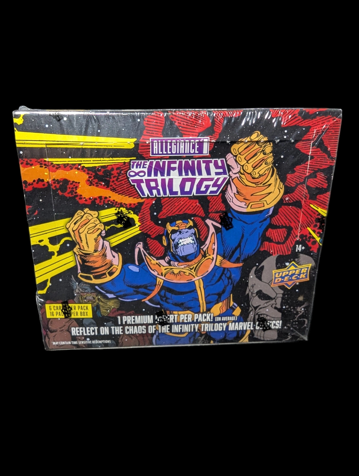 UPPER DECK MARVEL ALLEGIANCE THE INFINITY TRILOGY HOBBY BOX