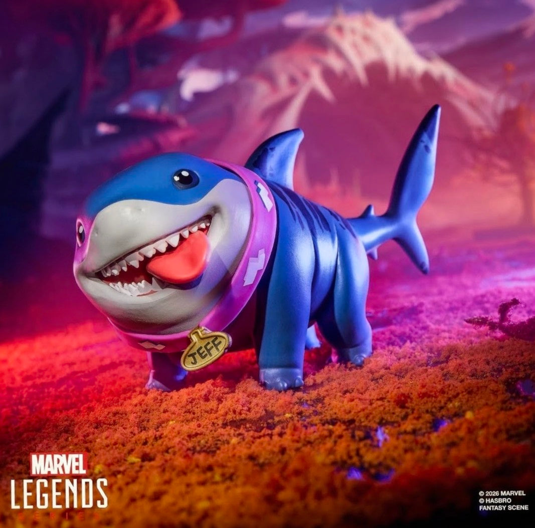 Marvel Legends Series Marvel Rivals Venom & Jeff the Land Shark, Video Game -Inspired Collectible 6-Inch Action Figures