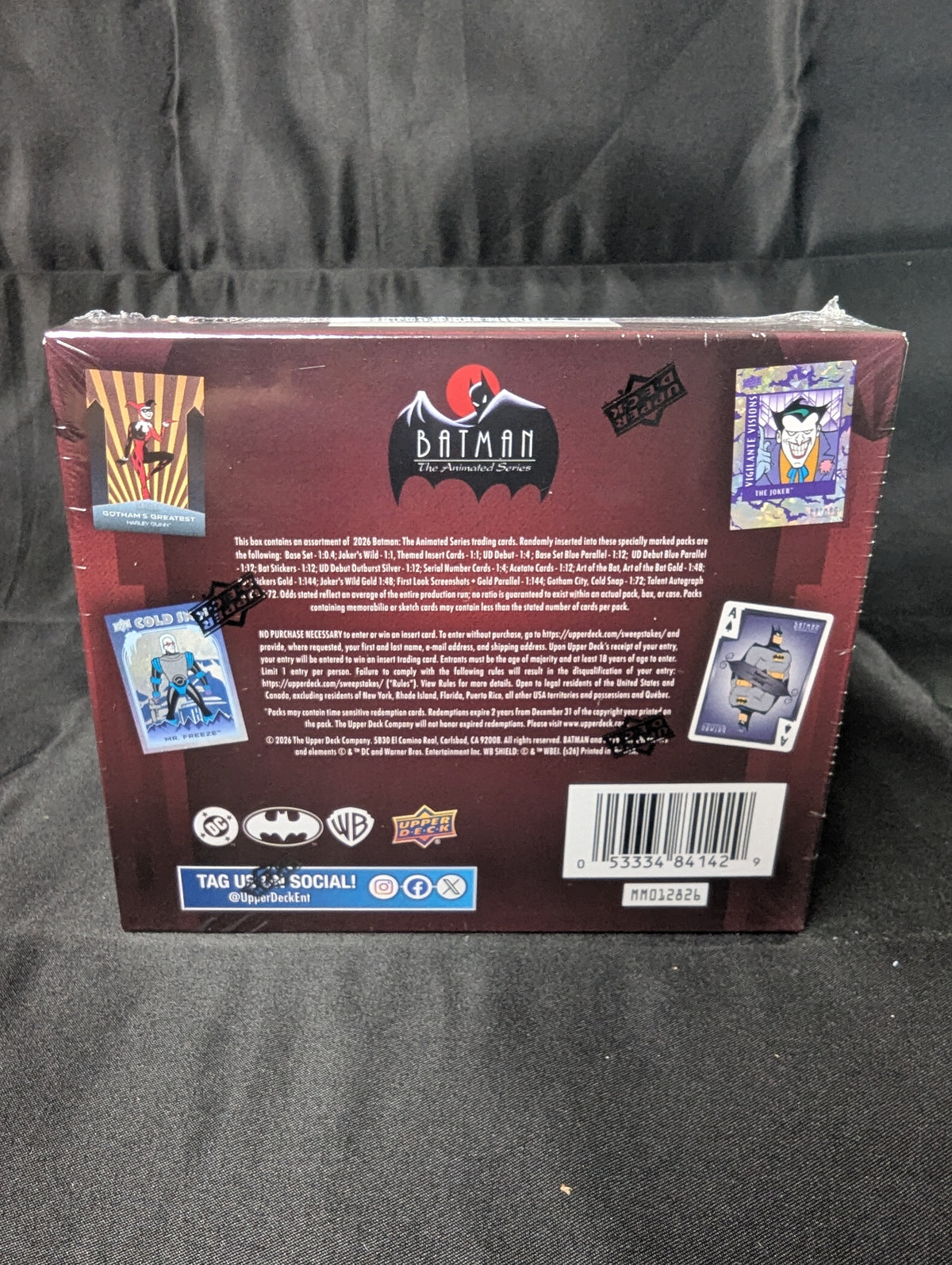 UPPER DECK BATHMAN THE ANIMATED SERIES 2026 HOBBY BOX
