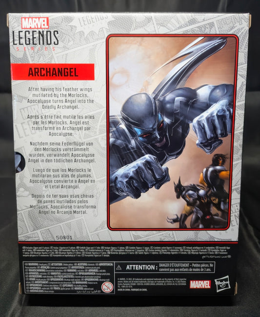 Marvel Legends X-Men 6 Inch Action Figure Deluxe - X-Force Archangel