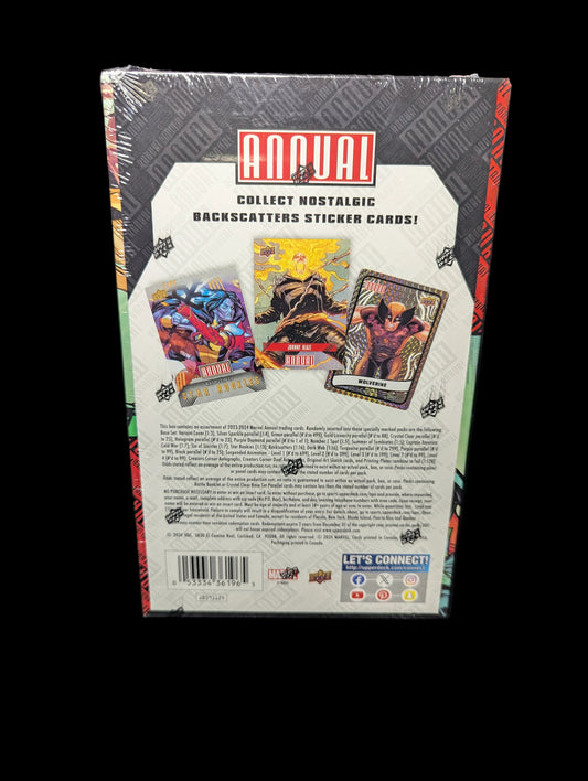 UPPER DECK MARVEL ANNUAL HOBBY BOX 2023 / 2024