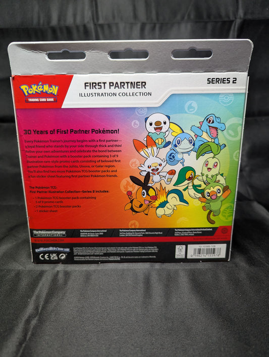 POKEMON FIRST PARTNERS ILLUSTRATION COLLECTION BOX SERIES 2