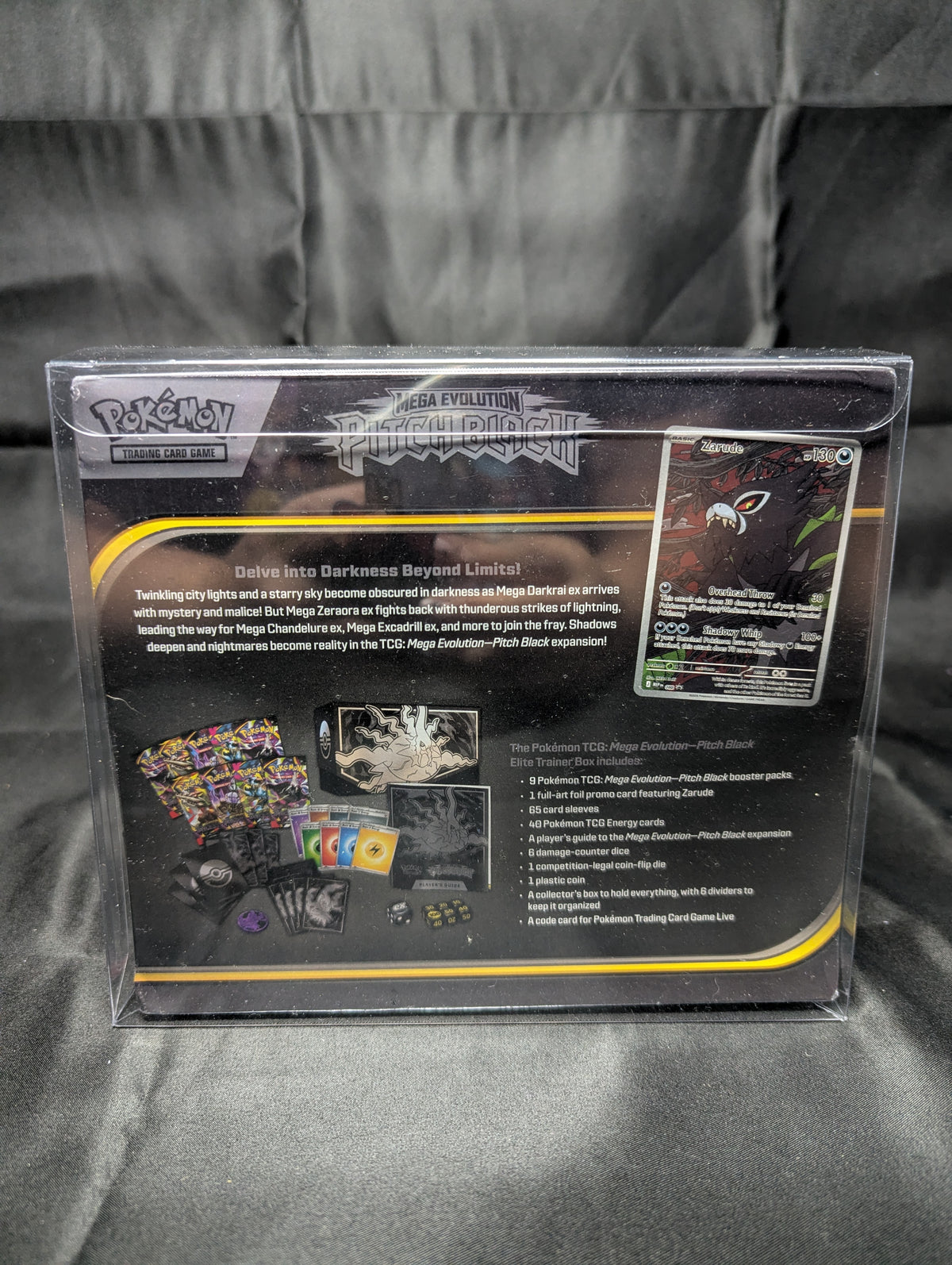 POKEMON MEGA EVOLUTION PITCH BLACK ETB