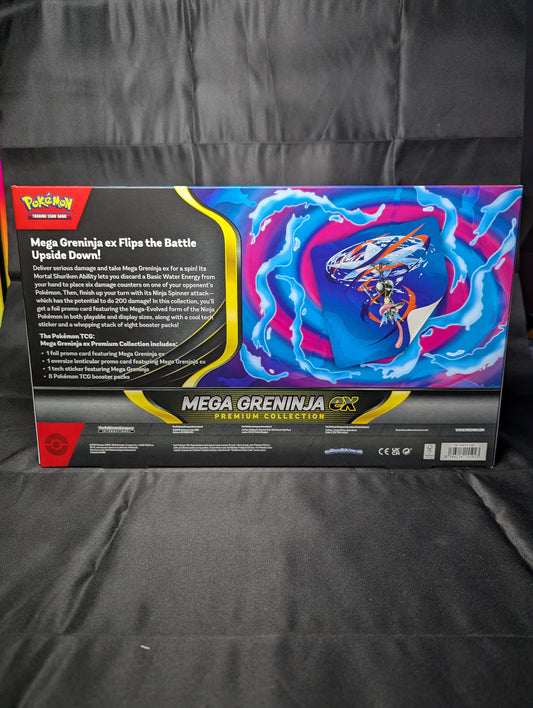 POKEMON MEGA GRENINJA EX PREMIUM COLLECTION BOX
