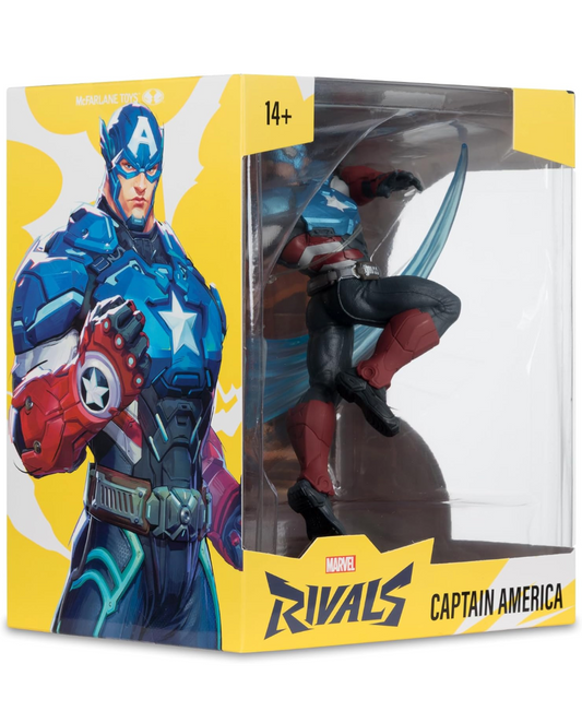 McFarlane Toys- Marvel Rivals Captain America 1:10th Scale Collectible