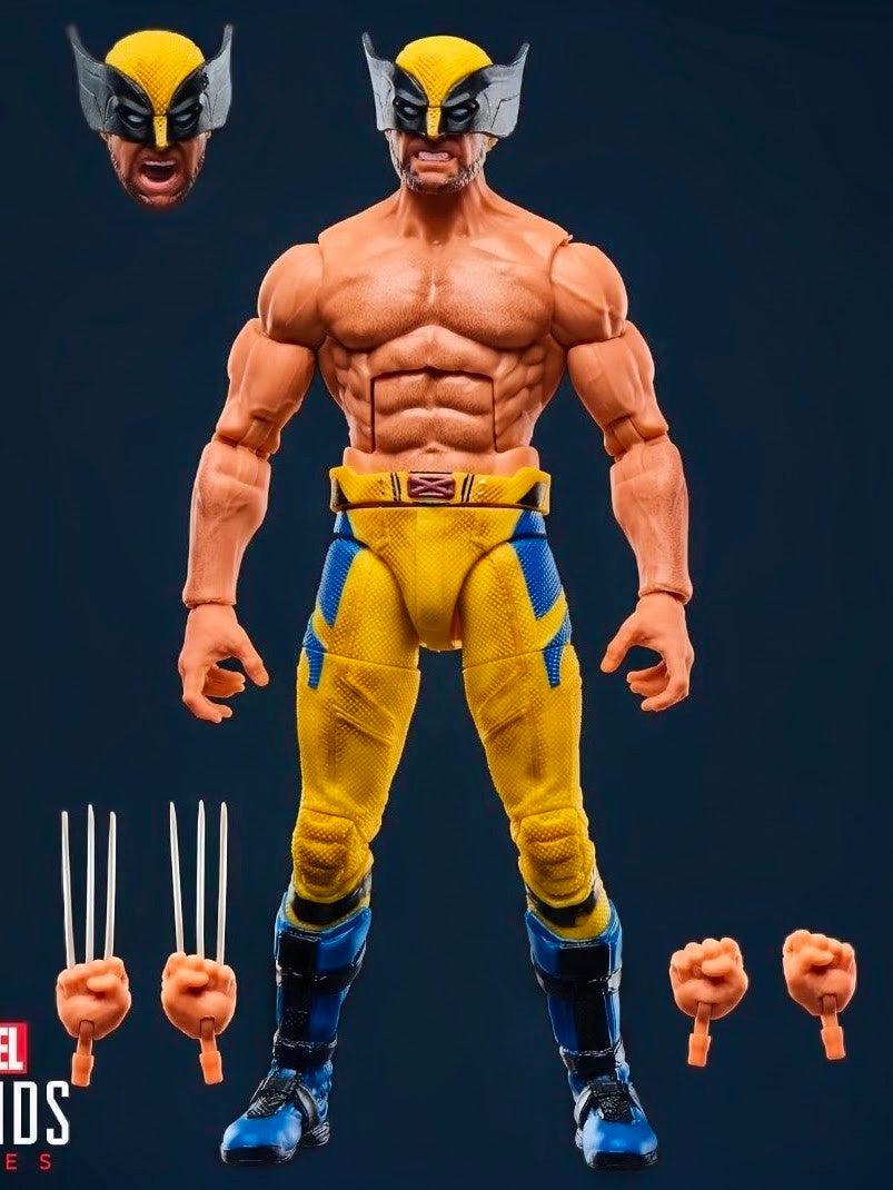 Marvel Legends Series Wolverine, Marvel Studios' Deadpool & Wolverine Movie Collectible 6-Inch Action Figure