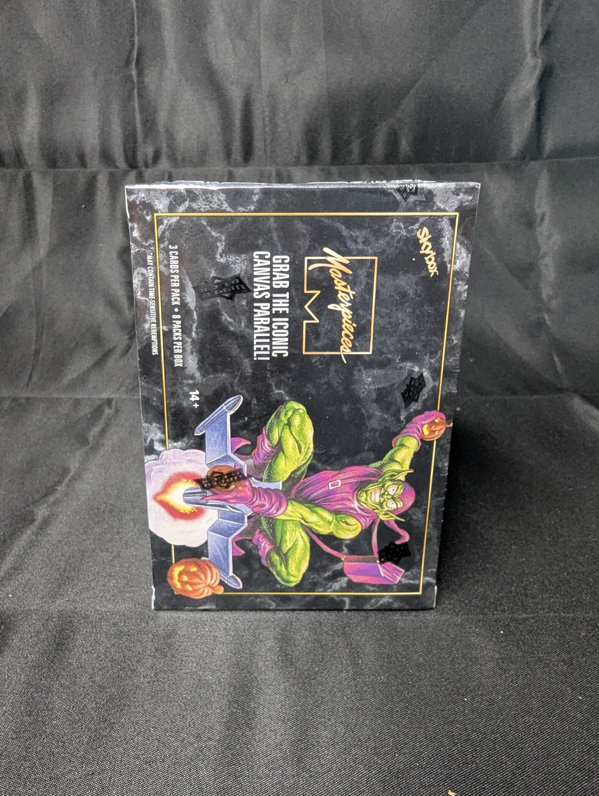 UPPER DECK MARVEL MASTERPIECES '92 PLATINUM 2024 8 PACK BOX