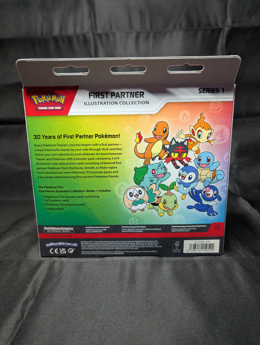 POKEMON FIRST PARTNERS ILLUSTRATION COLLECTION BOX SERIES 1