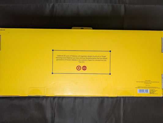 POKEMON X TARGET WIRELESS KEYBOARD & KEYCAPS