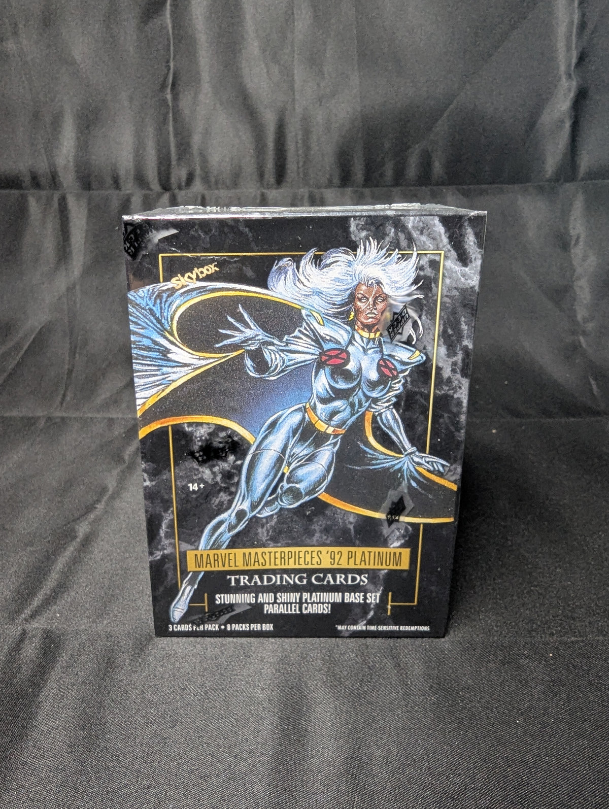 UPPER DECK MARVEL MASTERPIECES '92 PLATINUM 2024 8 PACK BOX