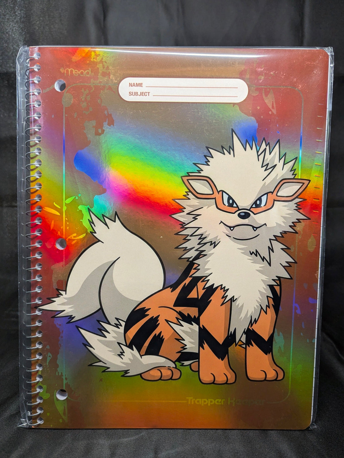 POKEMON X TARGET - ARCANINE NOTEBOOK