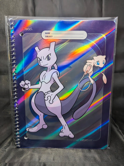 POKEMON X TARGET - MEW & MEWTWO NOTEBOOK