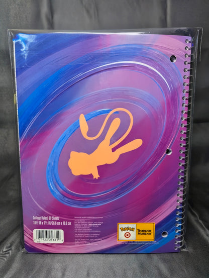 POKEMON X TARGET - MEW & MEWTWO NOTEBOOK