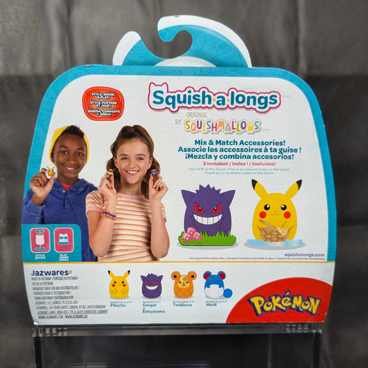 POKEMON SQUISH-A-LONGS - SERIES 1