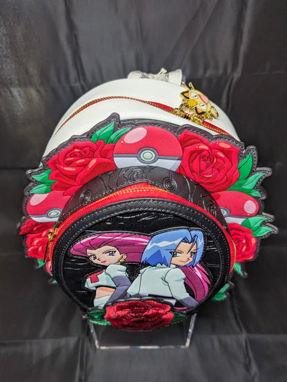 POKEMON X LOUNGEFLY - TEAM ROCKET MINI BACKPACK