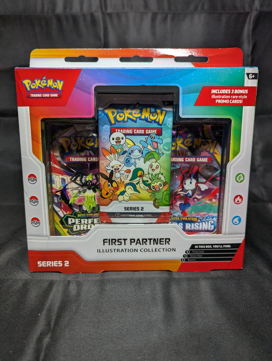 POKEMON FIRST PARTNERS ILLUSTRATION COLLECTION BOX SERIES 2