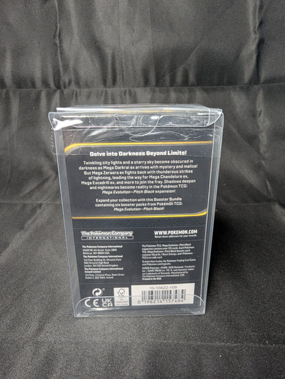 POKEMON MEGA EVOLUTION PITCH BLACK BOOSTER BUNDLE