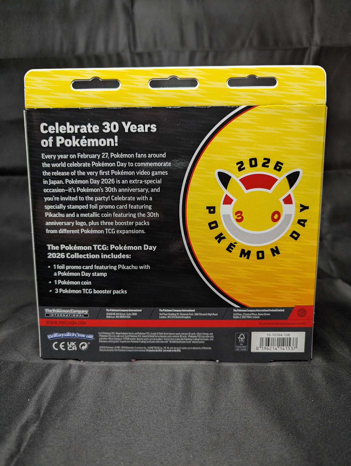 POKEMON DAY 2026 COLLECTION BOX