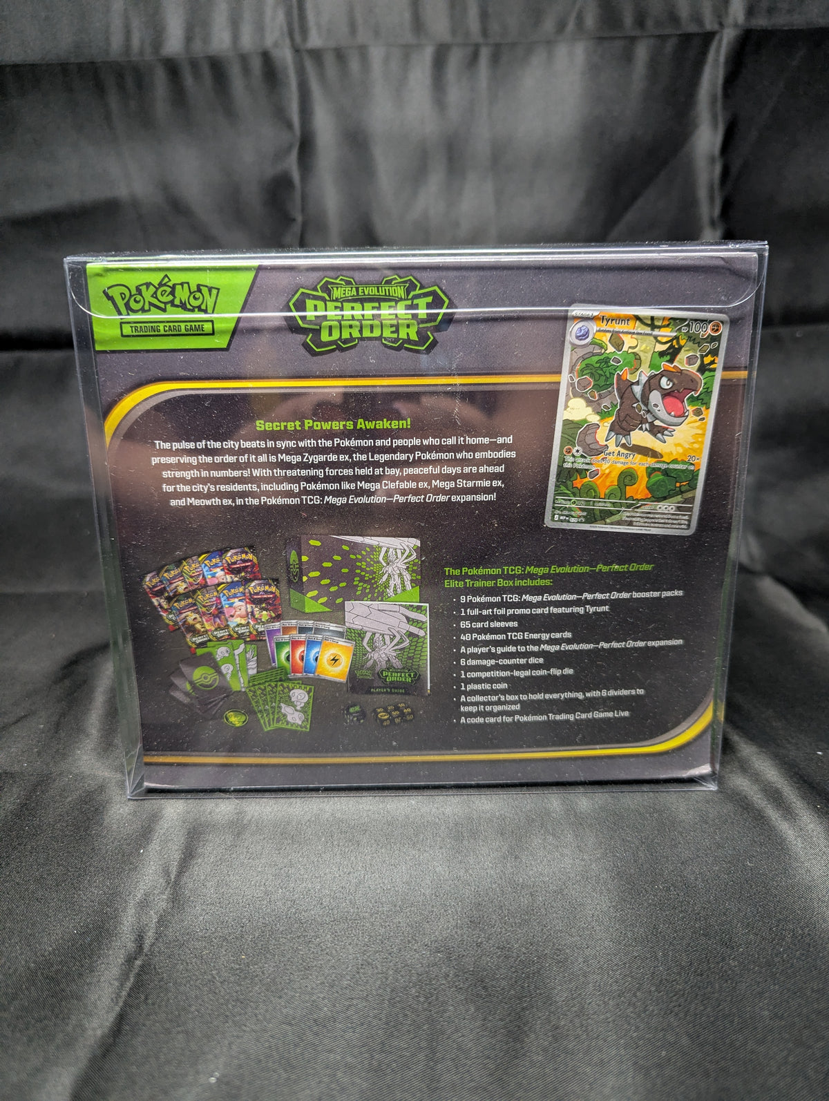 POKEMON MEGA EVOLUTION PERFECT ORDER ETB