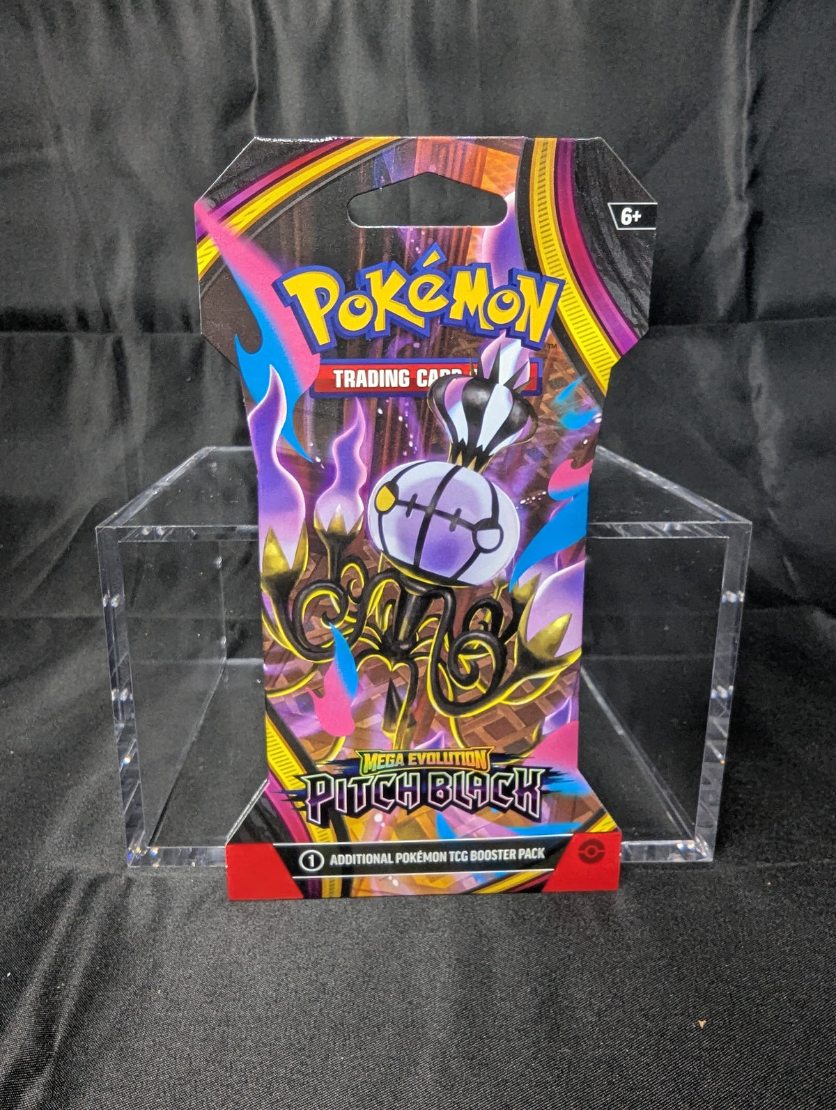 POKEMON MEGA EVOLUTION PITCH BLACK SLEEVED PACK, RANDOM ARTWORK