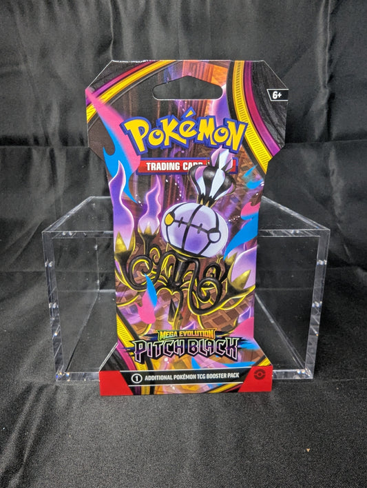 POKEMON MEGA EVOLUTION PITCH BLACK SLEEVED PACK, RANDOM ARTWORK