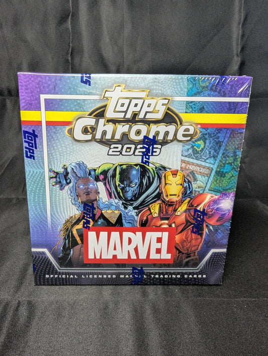 TOPPS CHROME MARVEL COMICS 2026 MEGA BOX