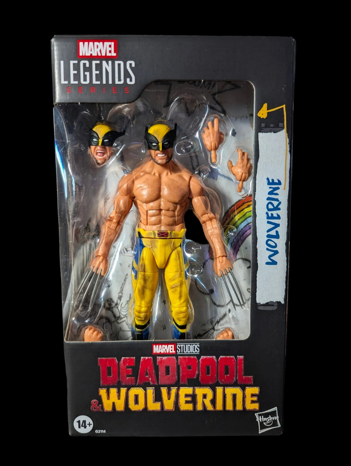 Marvel Legends Series Wolverine, Marvel Studios' Deadpool & Wolverine Movie Collectible 6-Inch Action Figure