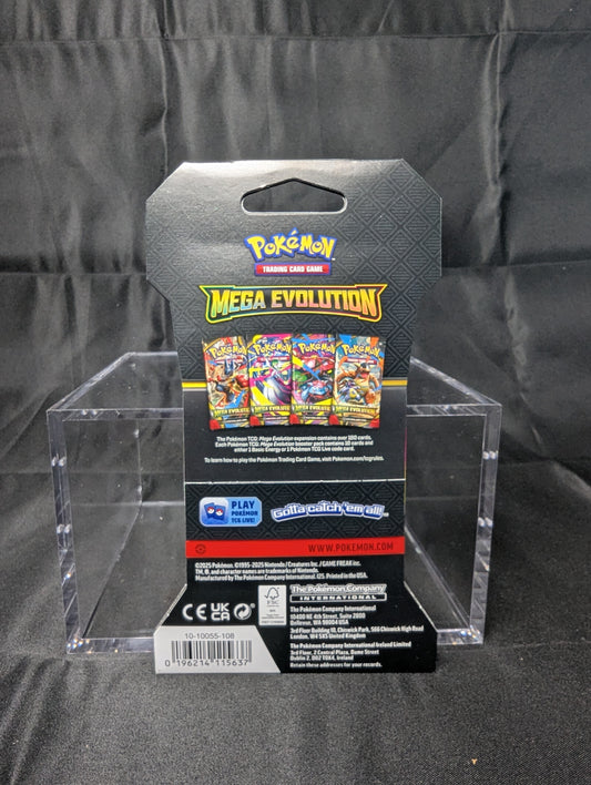 POKEMON MEGA EVOLUTION SLEEVED PACK, RANDOM ARTWORK