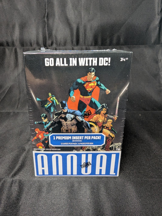 UPPER DECK DC ANNUAL 2024 /2025 6 PACK BOX