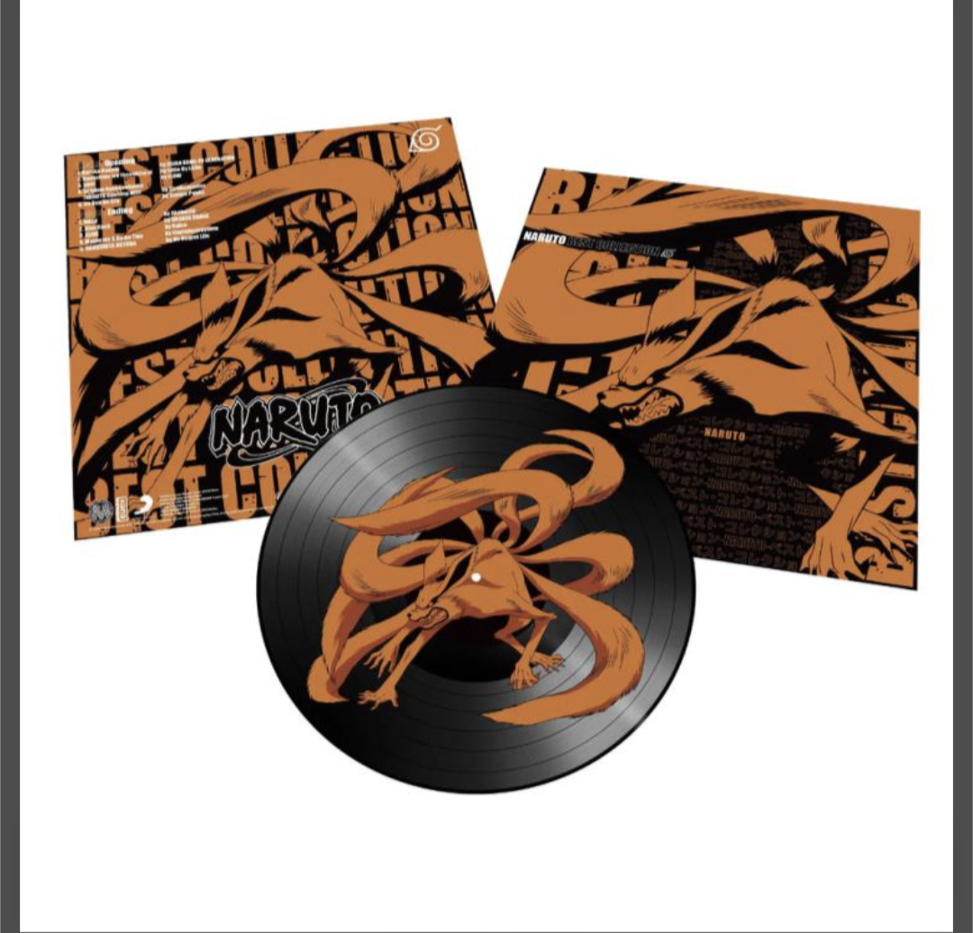 Naruto Best Collection (Kyubi Picture-Disc Edition) Vinyl LP
BY BIGWAX RECORDS