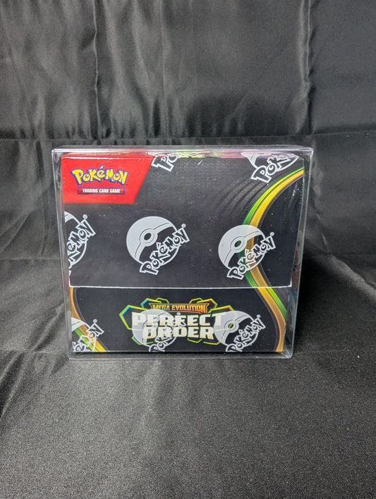 POKEMON MEGA EVOLUTION PERFECT ORDER BOOSTER DISPLAY BOX