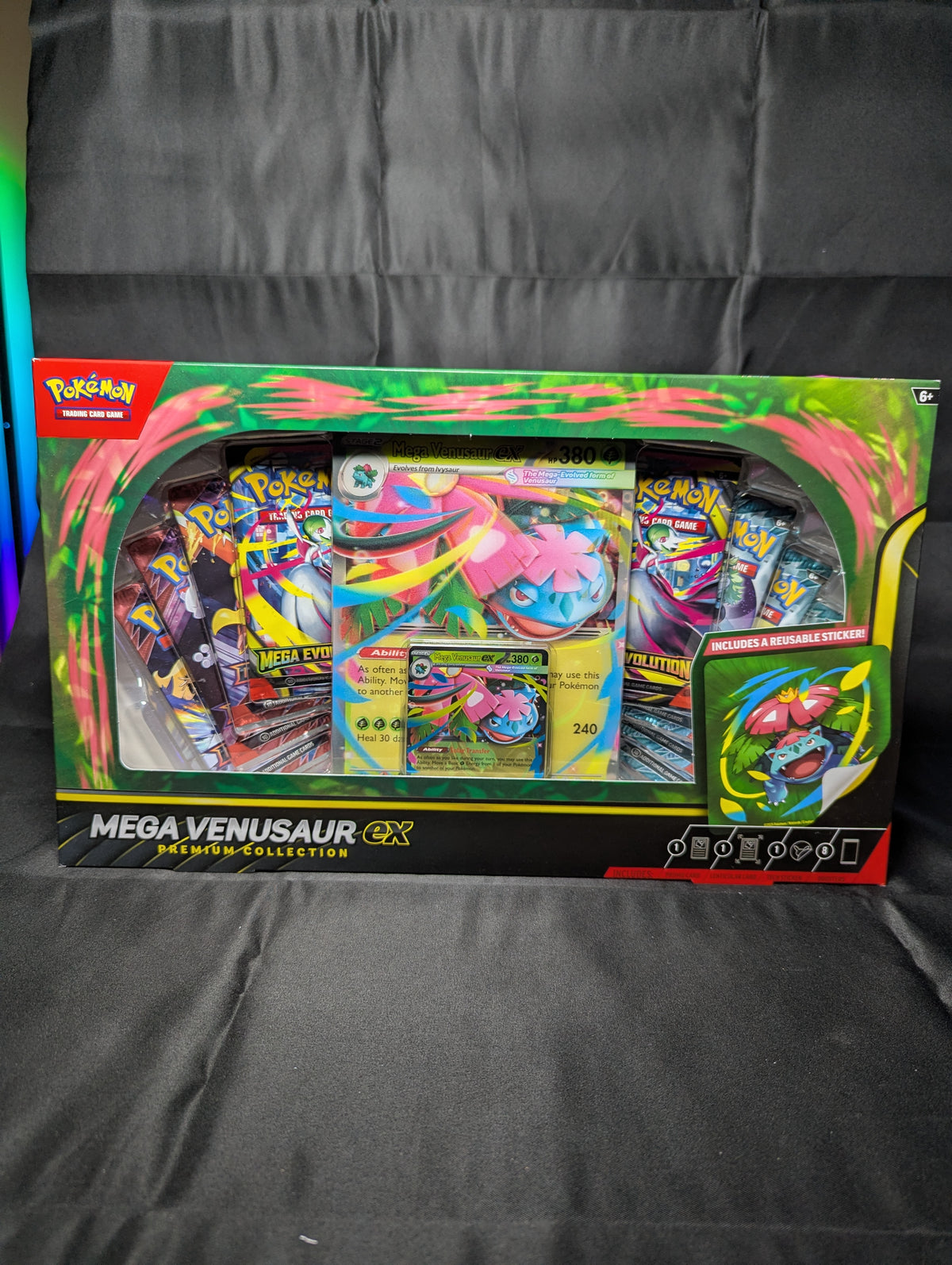 POKEMON MEGA VENUSAUR EX PREMIUM COLLECTION BOX
