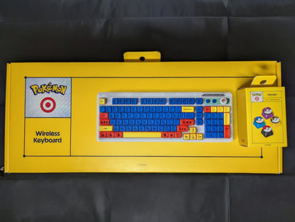 POKEMON X TARGET WIRELESS KEYBOARD & KEYCAPS