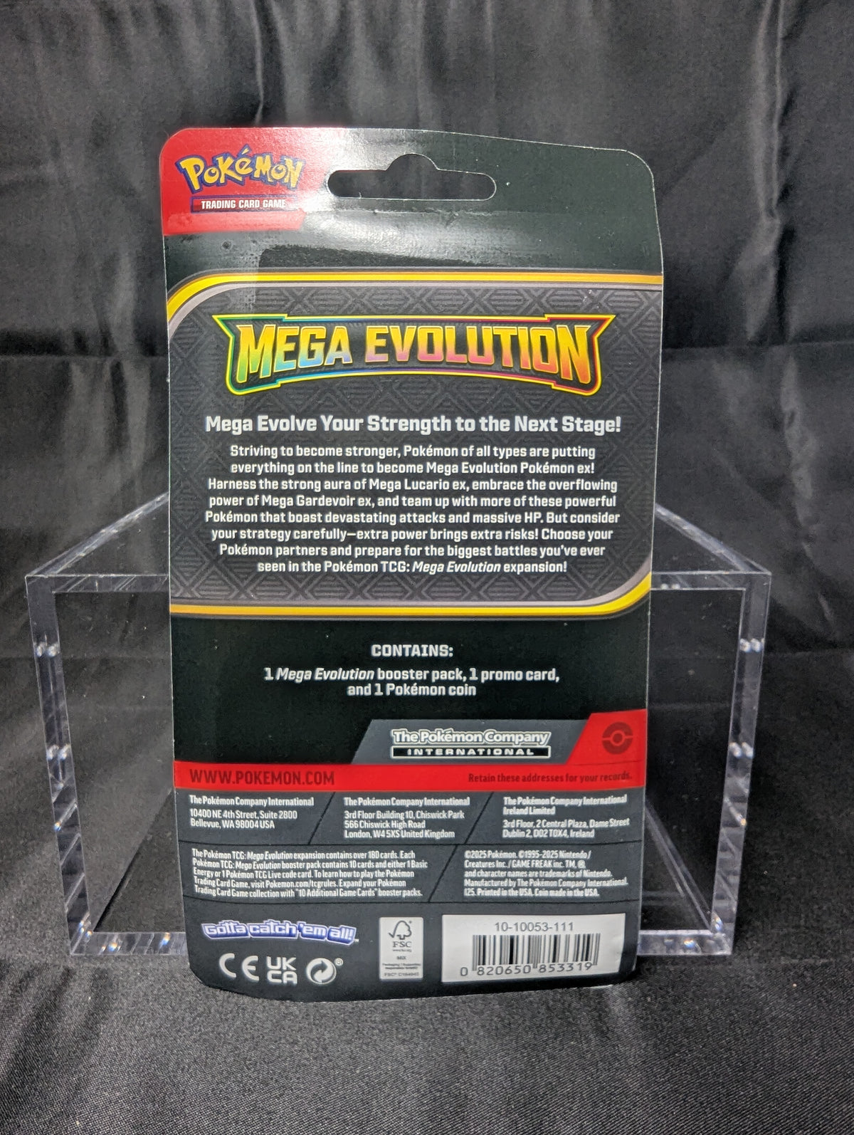 POKEMON MEGA EVOLUTION DRIFBLIM PROMO SINGLE PACK