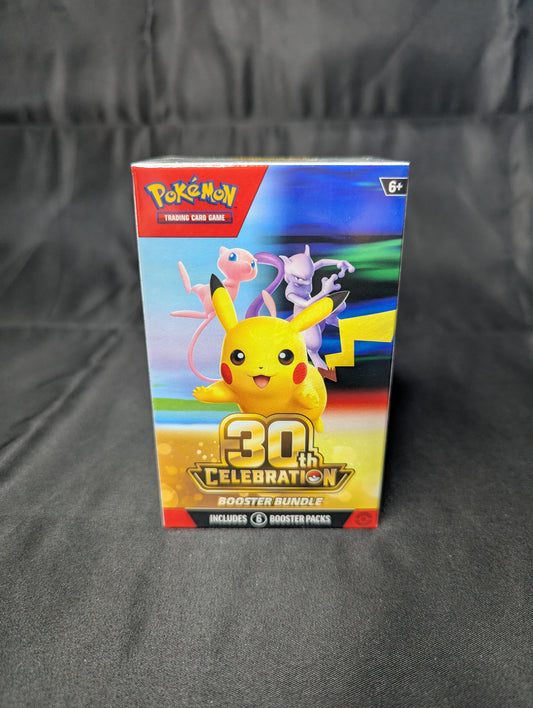 POKEMON 30TH ANNIVERSARY BOOSTER BUNDLE
