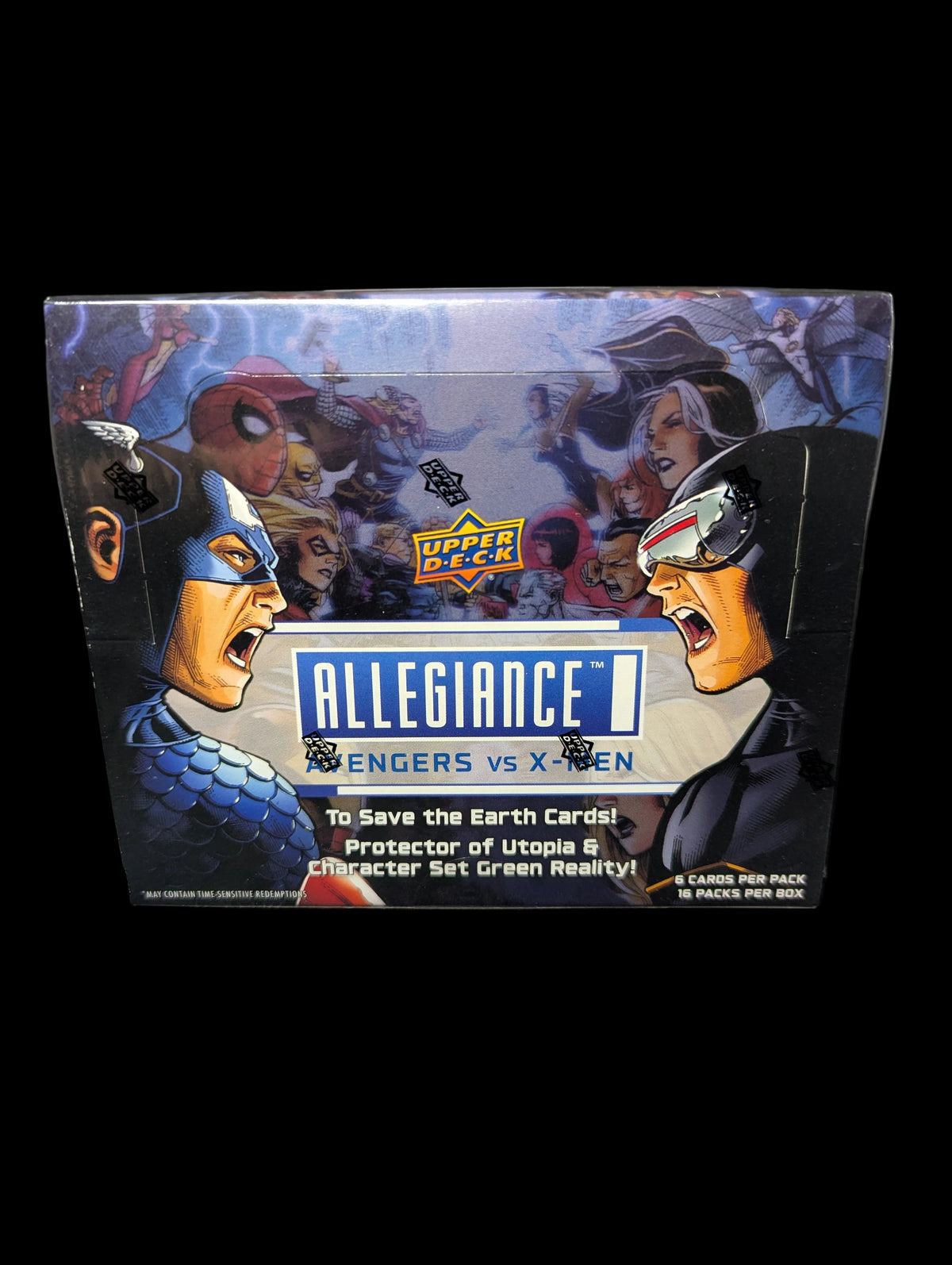 UPPER DECK MARVEL ALLEGIANCE AVENGERS VS X-MEN HOBBY BOX