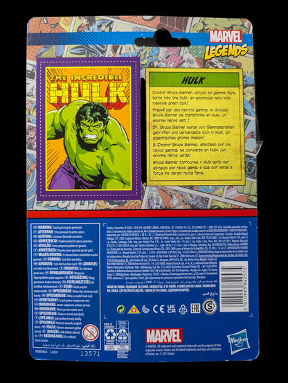Hasbro Marvel Legends 3.75-inch Retro 375 Collection Hulk Action Figure Toy