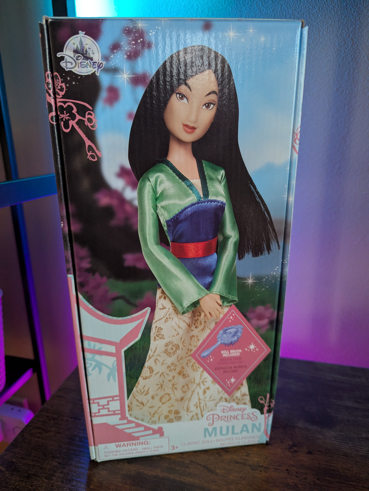 DISNEY STORE MULAN - MULAN CLASSIC DOLL WITH BRUSH