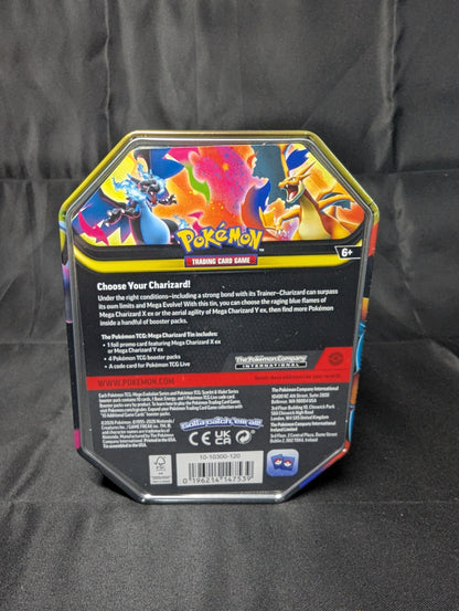 POKEMON MEGA CHARIZARD Y EX TIN