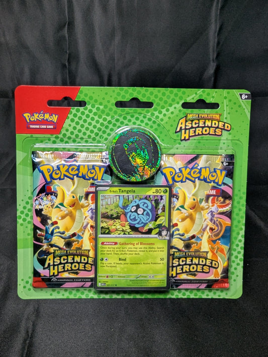 POKEMON 2 PACK BLISTER ASCENDED HEROES TANGELA PROMO
