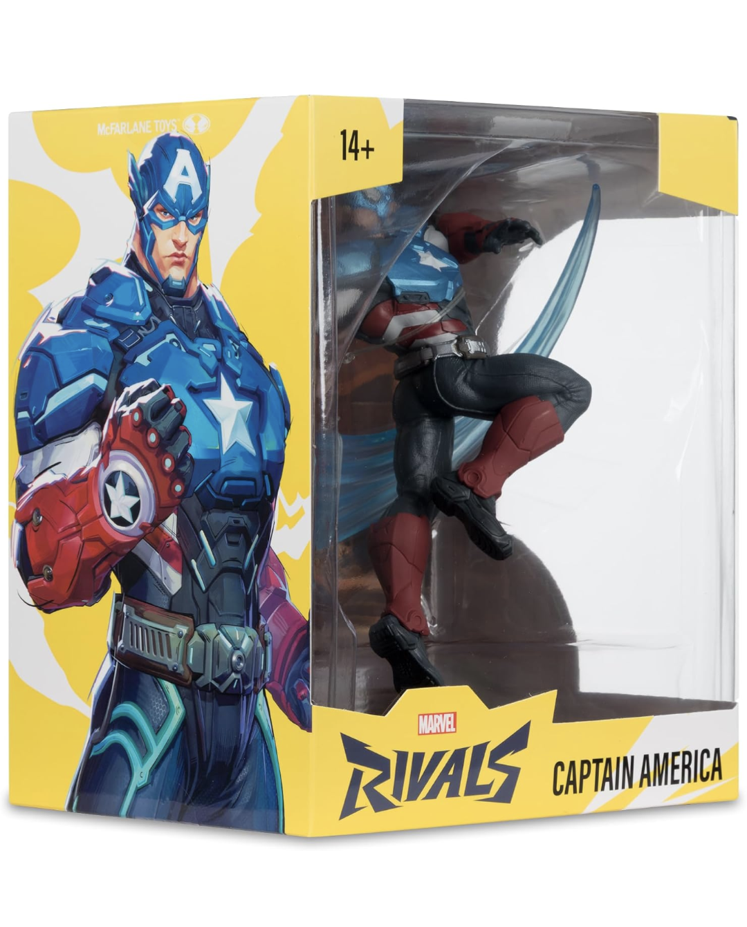 McFarlane Toys- Marvel Rivals Captain America 1:10th Scale Collectible