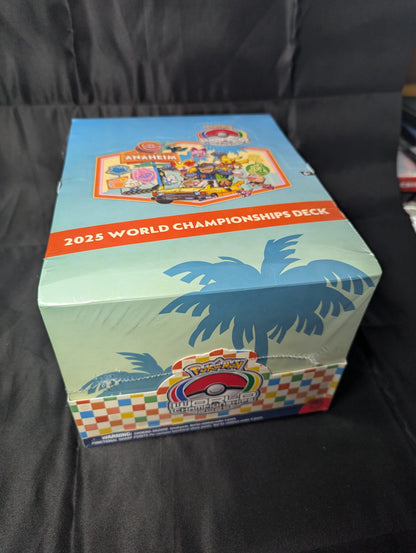 POKEMON 2025 WORLD CHAMPIONSHIPS DECK DISPLAY BOX