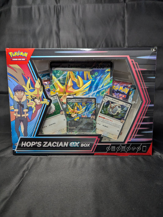 POKEMON HOP'S ZACIAN EX COLLECTION BOX