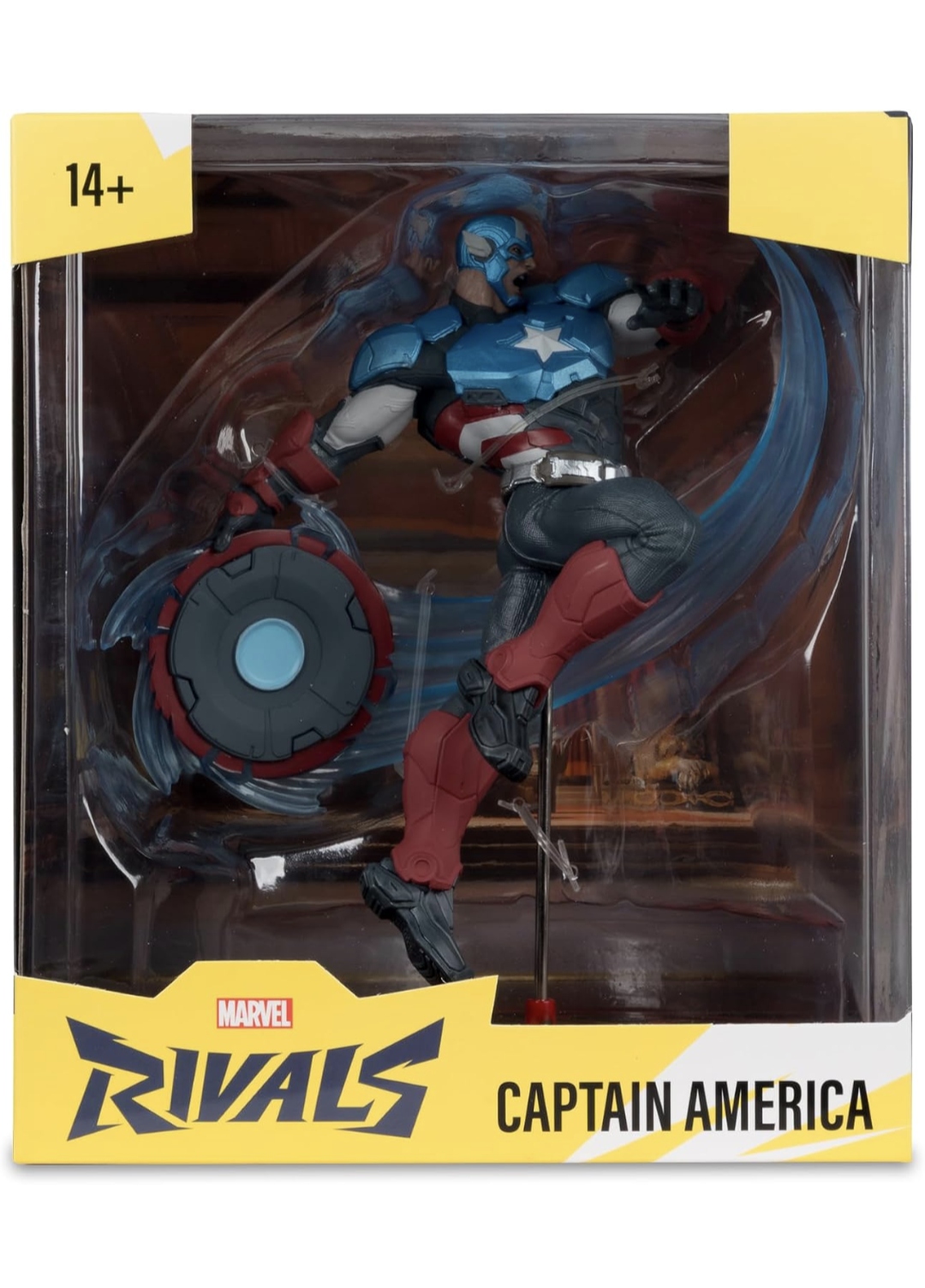 McFarlane Toys- Marvel Rivals Captain America 1:10th Scale Collectible