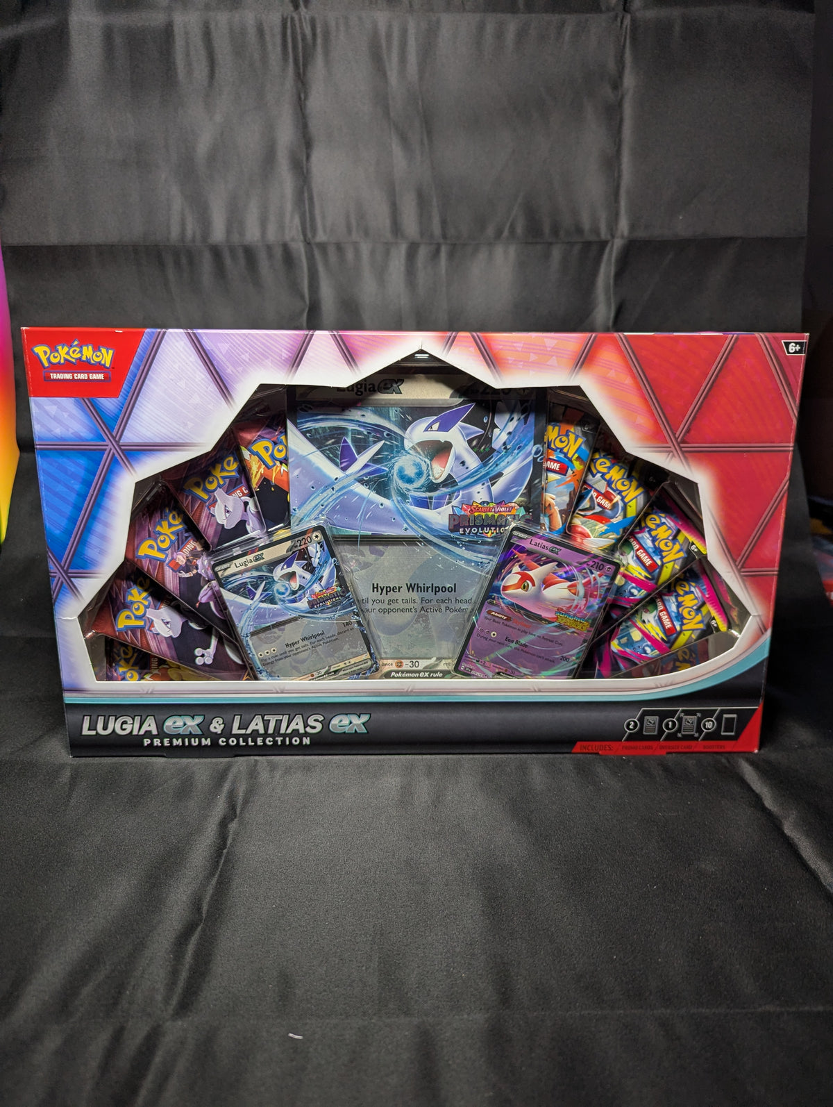 POKEMON LUGIA EX & LATIAS EX PREMIUM COLLECTION BOX