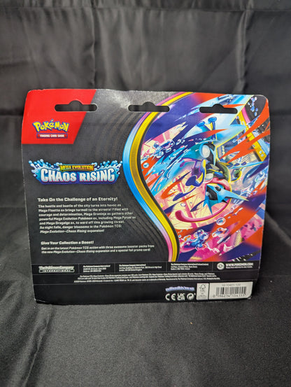 POKEMON 3 PACK BLISTER CHAOS RISING CHARMELEON PROMO