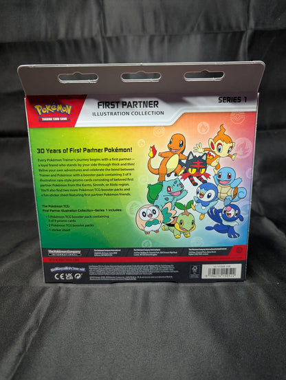 POKEMON FIRST PARTNERS ILLUSTRATION COLLECTION BOX SERIES 1